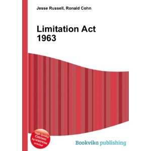  Limitation Act 1963 Ronald Cohn Jesse Russell Books