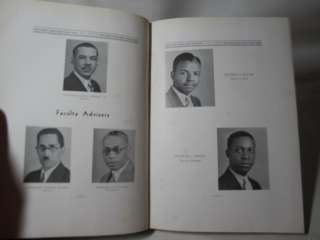 1933 Howard University Year Book THURGOOD MARSHALL Program etc. Black 