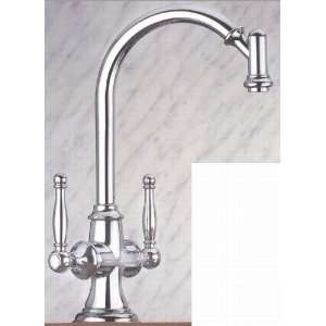  Mico 7838 SN Double Handle Kitchen Faucet