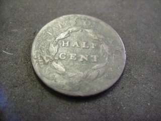 1809 CLASSIC HEAD HALF CENT TAKE A LOOK  