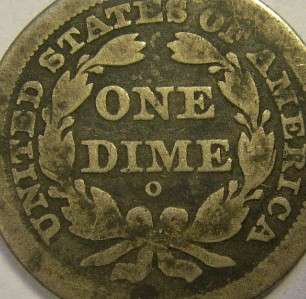 1841 o Seated Dime Nice FREE S/H  