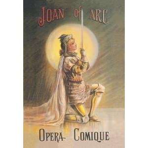  Vintage Art Joan of Arc Opera Comique   00717 6