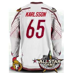  EDGE Ottawa Senators Authentic NHL Jerseys #65 Erik Karlsson Hockey 