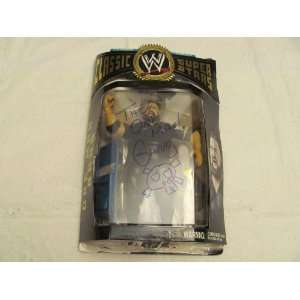   AUTO SIGNED WWE CLASSIC COLLECTOR SERIES ONE MAN GANG ACTION FIGURE