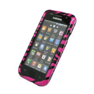 for Samsung Galaxy S 4G H Pink Zebra Hard Case Cover 738435307639 