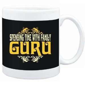  Mug Black  Spending Time With Family GURU  Hobbies 