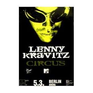 LENNY KRAVITZ Berlin 5th March 1995 Music Poster