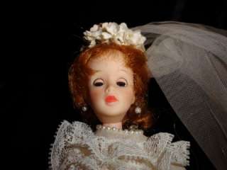 BB Vintage Alexander Brenda Starr Yolanda Bride Doll High Color Face 