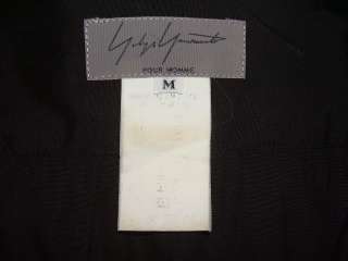 Yohji Yamamoto POUR HOMME Signature Pleats Bow Tie Mens Shirt Size M 