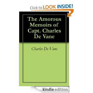 The Amorous Memoirs of Capt. Charles De Vane Charles De Vane  