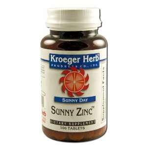  Sunny Day Vitamins Sunny Zinc 100 tabs Beauty