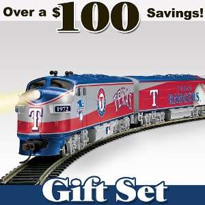  MLB Texas Rangers Express Electric Train Set Toys & Games