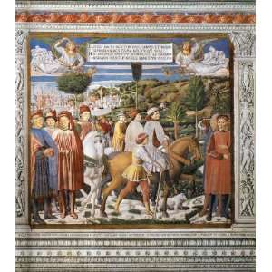  FRAMED oil paintings   Benozzo Gozzoli   24 x 28 inches 