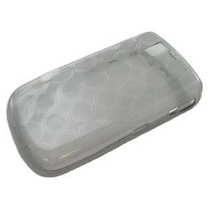   Crystal Skin Bubble Case for Blackberry Tour 9630   Grey Electronics