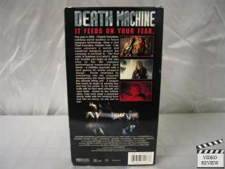 Death Machine VHS Brad Dourif, Ely Pouget, John Sharian 031398601838 