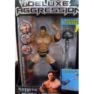  BATISTA   WWE Wrestling Deluxe Aggression Series 3 Figure 