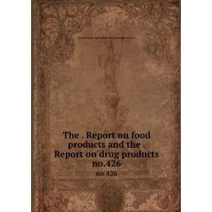 The . Report on food products and the . Report on drug products. no 