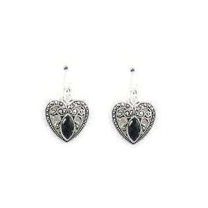  Fashion Costume Jewelry Vintage Style Marcasite and Black 