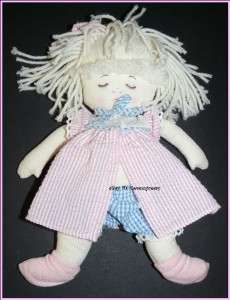 Bjonness 2 Face Happy Sleepy Soft Doll 11 Lovey Plush  