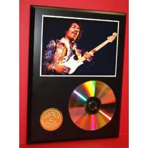  Jimi Hendrix Gold CD Disc Display Unique Wall Art   Award 