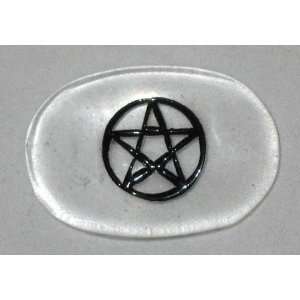  Pentagram quartz Worry Stone 