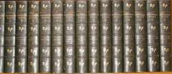 THACKERAYs Complete Works LEATHER Set. 25 VOLUMES  