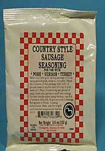 Con Yeager Summer Sausage Seasoning Makes 25 lbs.  