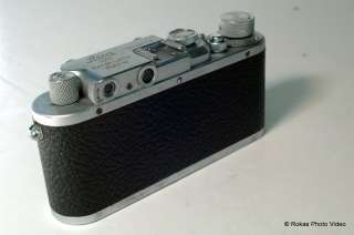 Leica IIIa rangefinder camera body only pre WWII genuine 1939 year 