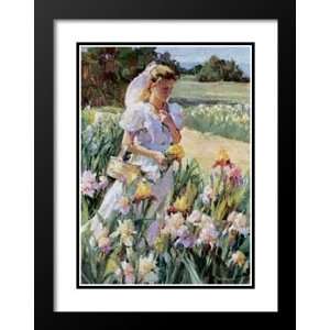  Mary Beth Schwark Framed and Double Matted Art 25x29 