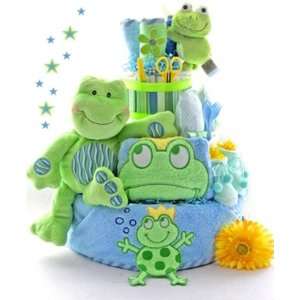  Friendly Frogs 3 Tier Diaper Cake Baby