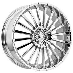 20 Inch Panther 911 Chrome Wheels Rims 5x115 +35 / Cadillac CTS DTS 