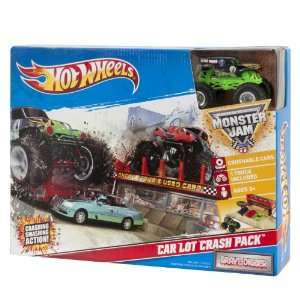  Hot wheels Car Lot Crash Pack Monster Jam 