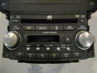 2004 2005 Acura TL CD player OEM XM ready 6 disk CD  