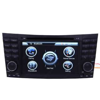Mercedes Benz E class W211 02 08 Car GPS Navigation Radio  IPOD TV 