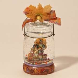    Jim Shore Harvest Waterball Country Jar *NEW 2011*