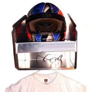   Single Helmet Storage Cabinet Trailer Shop Shelf Race Enclosed Trailer