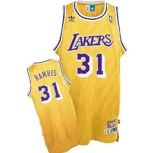  Kurt Rambis Los Angeles Lakers #31 NBA Swingman Adidas 