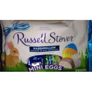 Russell Stovers Milk Chocolate Marshmallow Mini Egg Bag 2.95 Oz