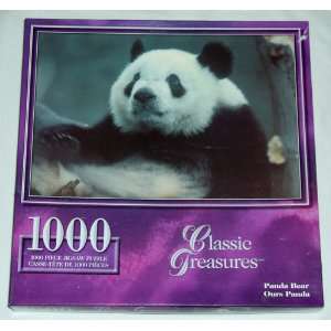   Panda Bear, 1000 Pc. Classic Treasures SURE LOX Puzzle Toys & Games
