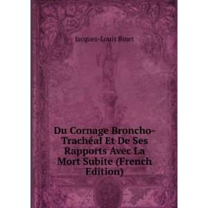   Avec La Mort Subite (French Edition) Jacques Louis Binet Books