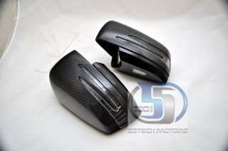 Mercedes LED Mirror Covers W204 2010~2011 Carbon Fiber C63 C350 C300 