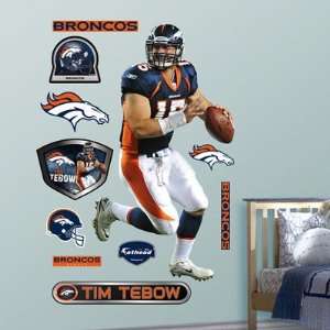  Tim Tebow Denver Broncos Fathead NIB 