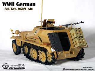 TaoWan Full Metal WWII German Sd.Kfz. 250/1 Alt   Desert  