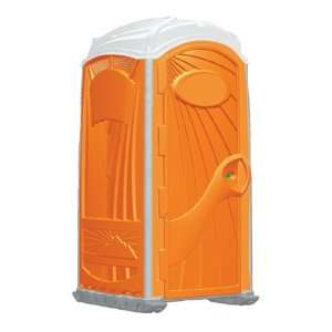 Aspen A1000 99 Orange Assembled Standard Portable Restroom 