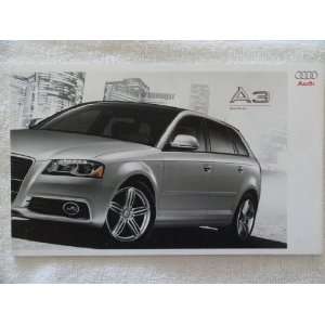  2009 Audi A3 Sportback Sales Brochure 