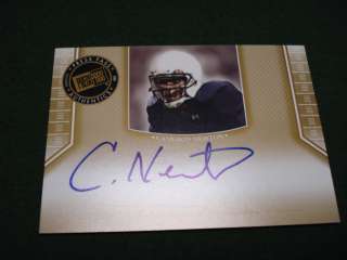 CAM NEWTON. ROOKIE OF THE YEAR, 2011 AUTOGRAPHED PRESS PASS CARD, MINT 