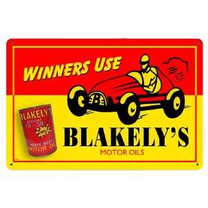  Blakelys Motor Oils Sign