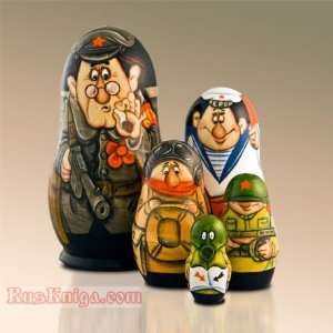   artist. It is a typical nesting doll, and each smaller piece of the