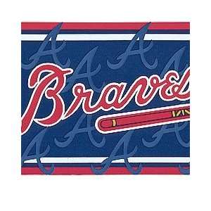  MLB Atlanta Braves Wallpaper Border *SALE* Sports 