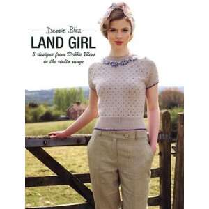  Debbie Bliss Knitting Pattern Book Land Girl Kitchen 
